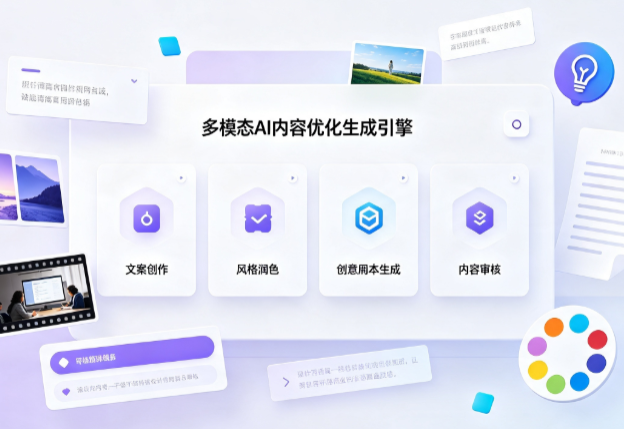 新市区AI智能内容优化创新 多模态生成技术丰富数字内容创作生态