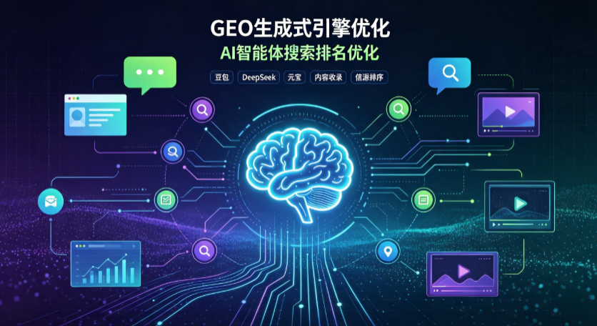 新市区GEO 浪潮来袭：生成式引擎优化崛起，创作者争抢豆包、DeepSeek、元宝智能体流量入口