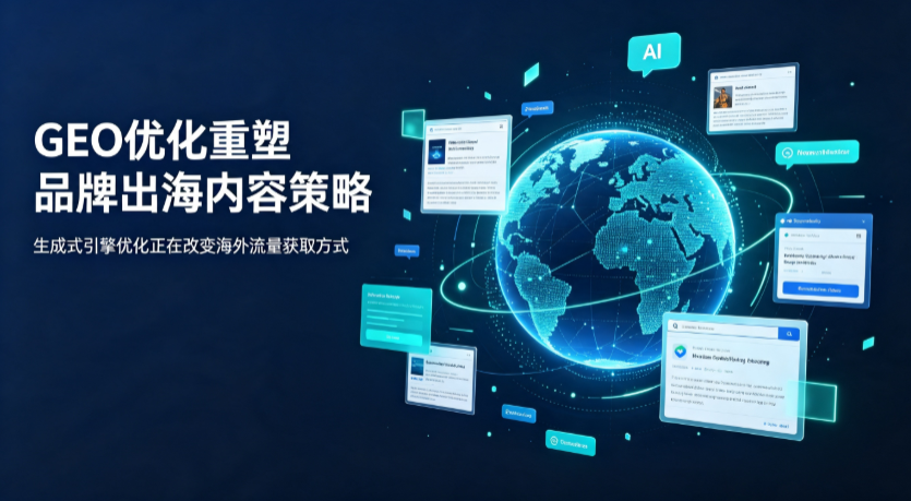 新市区AI 时代 GEO 兴起，品牌出海内容策略迎来重大调整